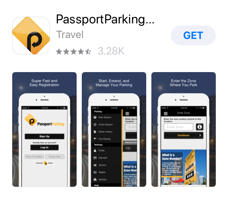 passport parking app