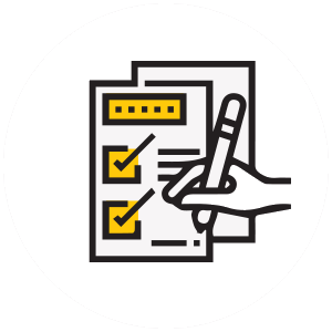 Icon of a form