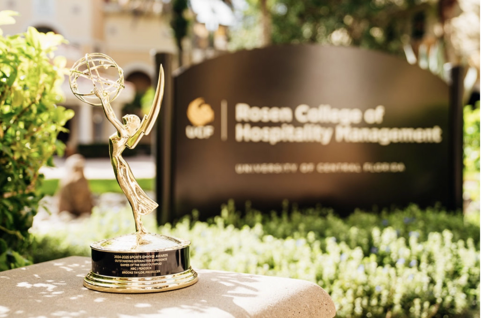 From Intern to Emmy Winner: UCF Rosen College Student Brooke Taylor Graduates With a Global Story to Tell 